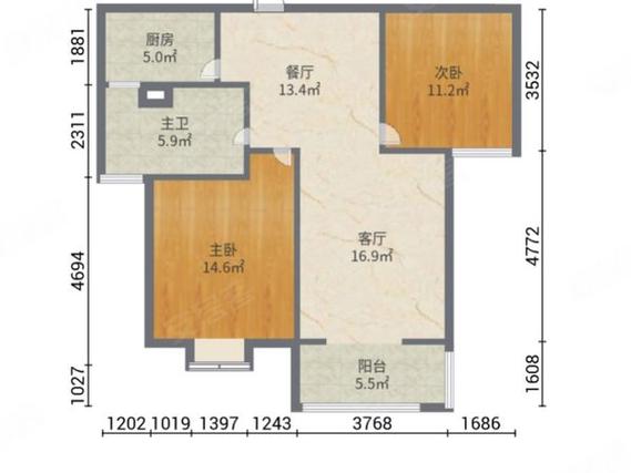 西安绿地世纪城B区二手房价格