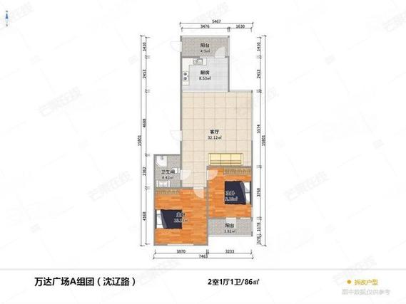 沈辽路万达A组团二手房价格