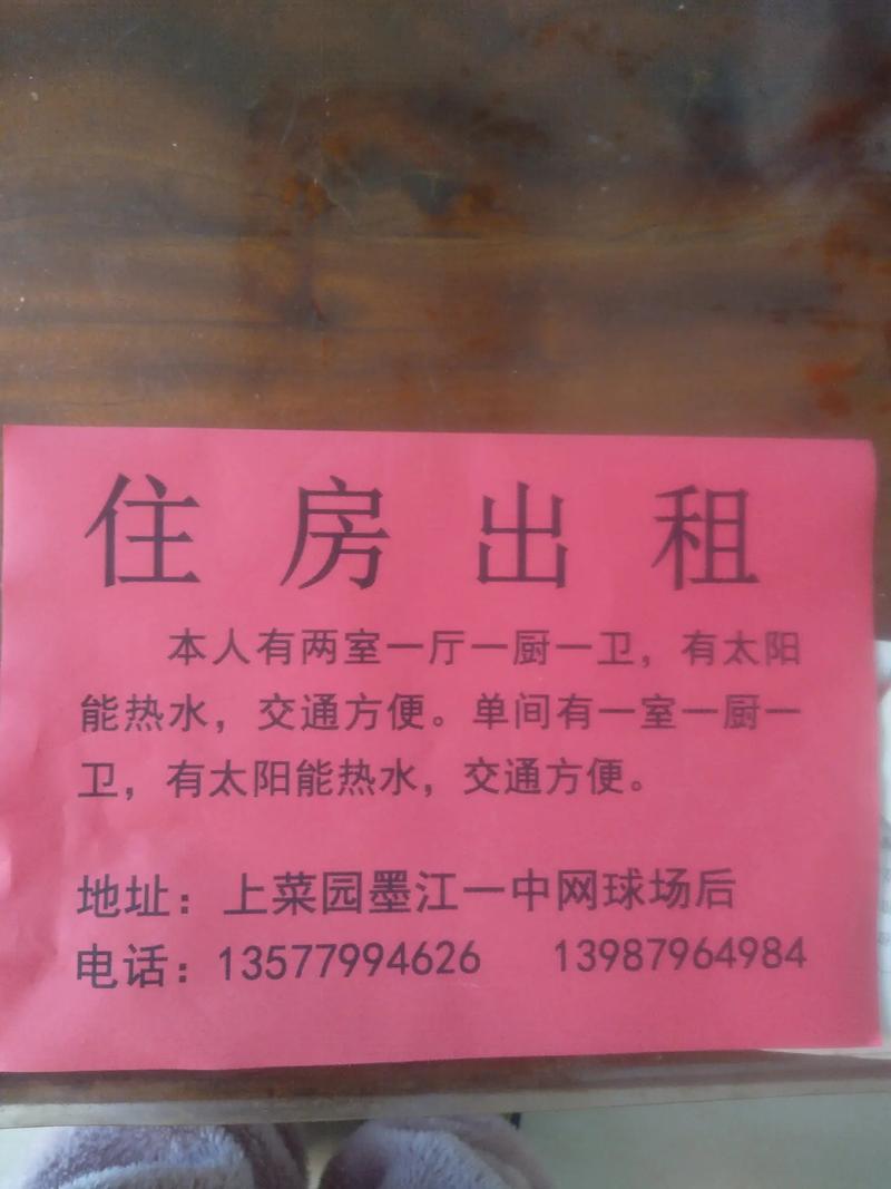 2025年墨江租房信息