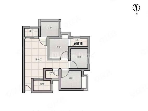 中海国际社区四期户型图