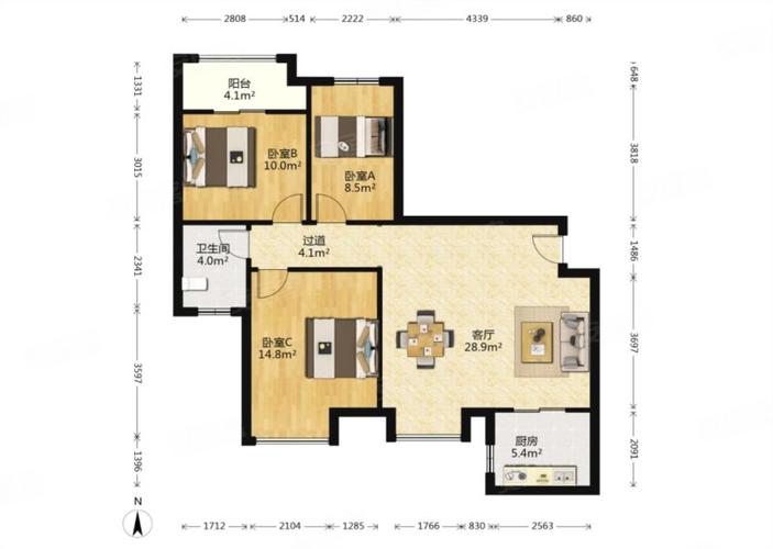 卡布奇诺国际社区户型图