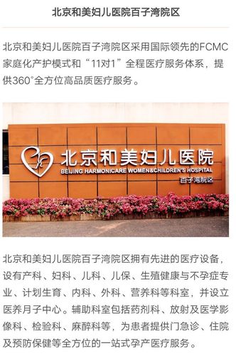 北京百子湾社区医院电话