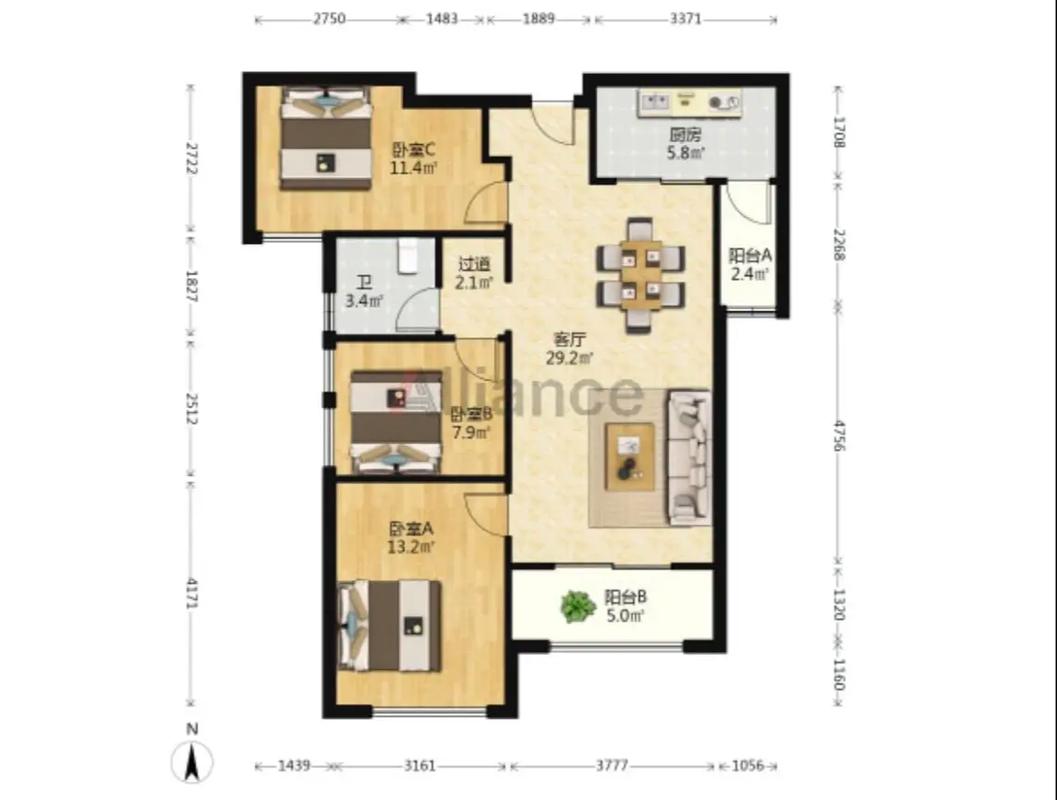 长沙中海国际社区户型图