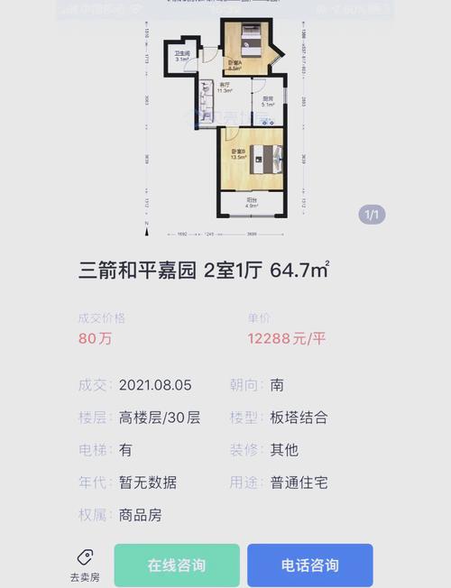 槐萌区经十路二手房价格