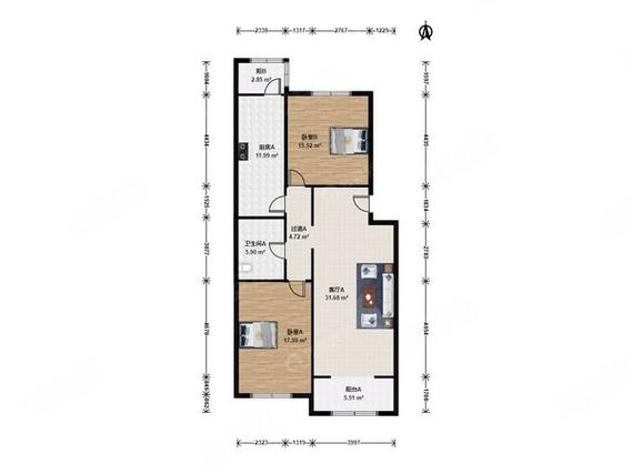 天通苑二手房价格东一区