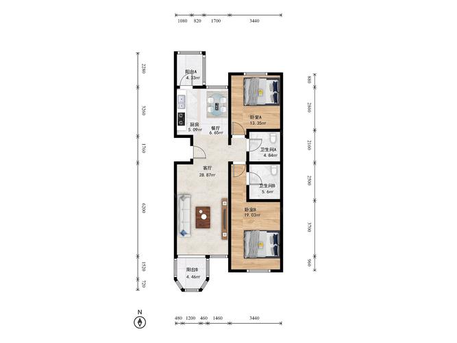 爱加欧郡一期二手房价格