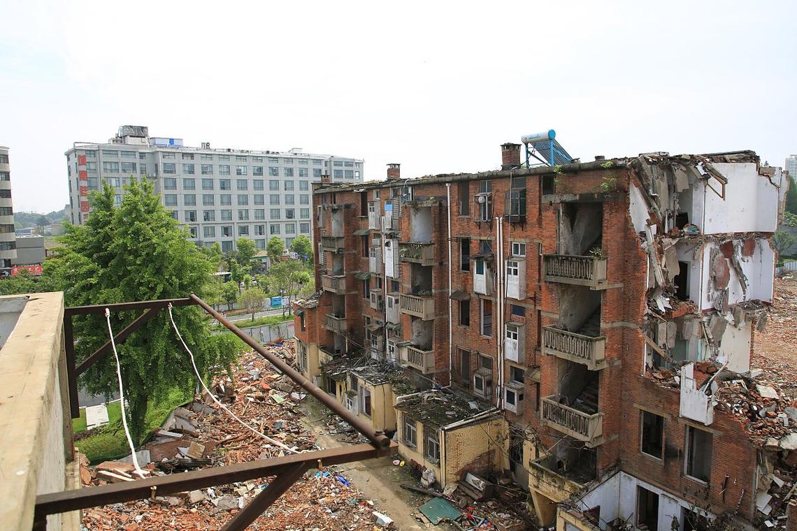 宁波 明南社区 拆迁