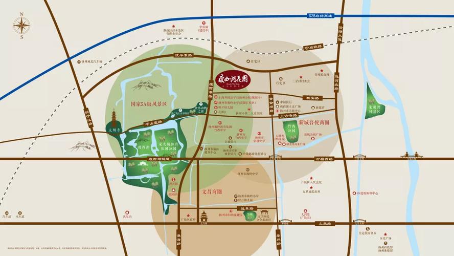 扬州西湖花园社区范围