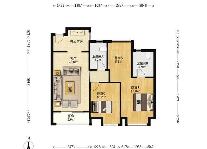 金茂珑悦1期二手房价格
