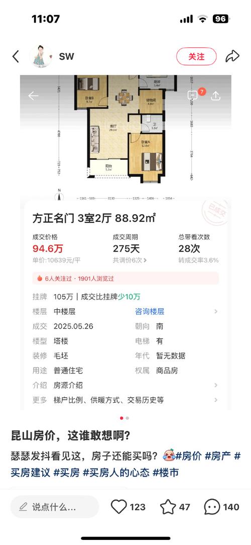 南和县的二手房价格最近