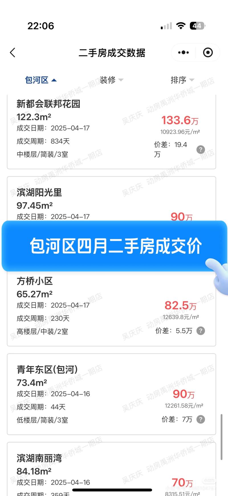 合肥市太湖路二手房价格