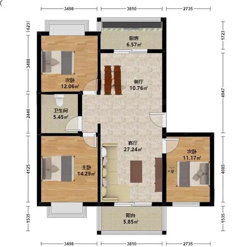 涿鹿县东兴社区户型图