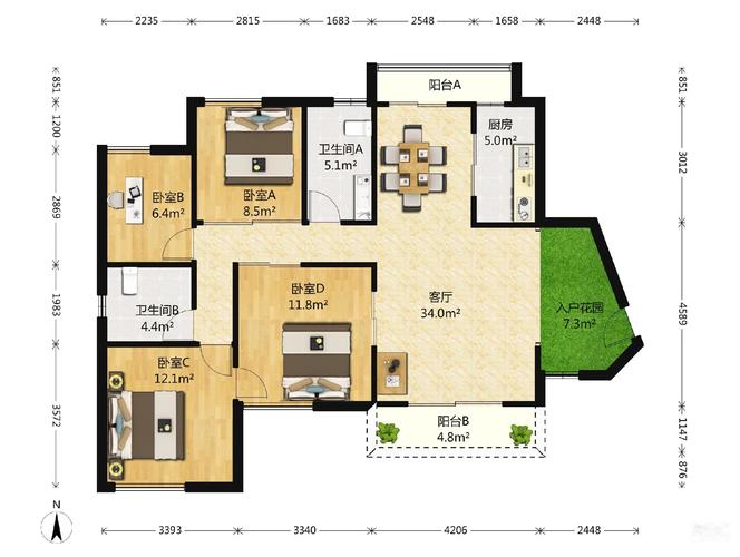 纽宾凯国际社区户型图