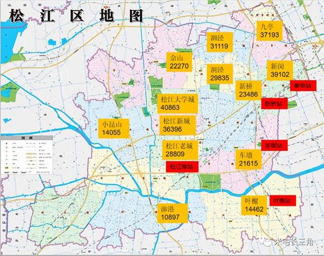 上海松江区的二手房价格