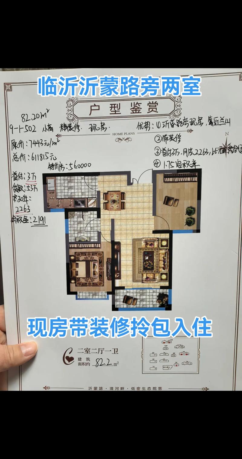 临沂水岸文庭二手房价格