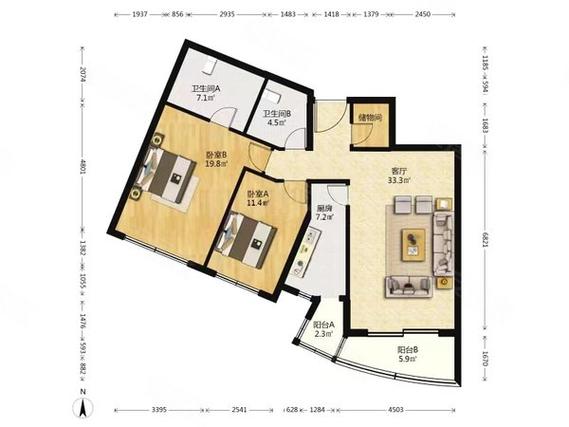 丽都水岸公寓租房信息