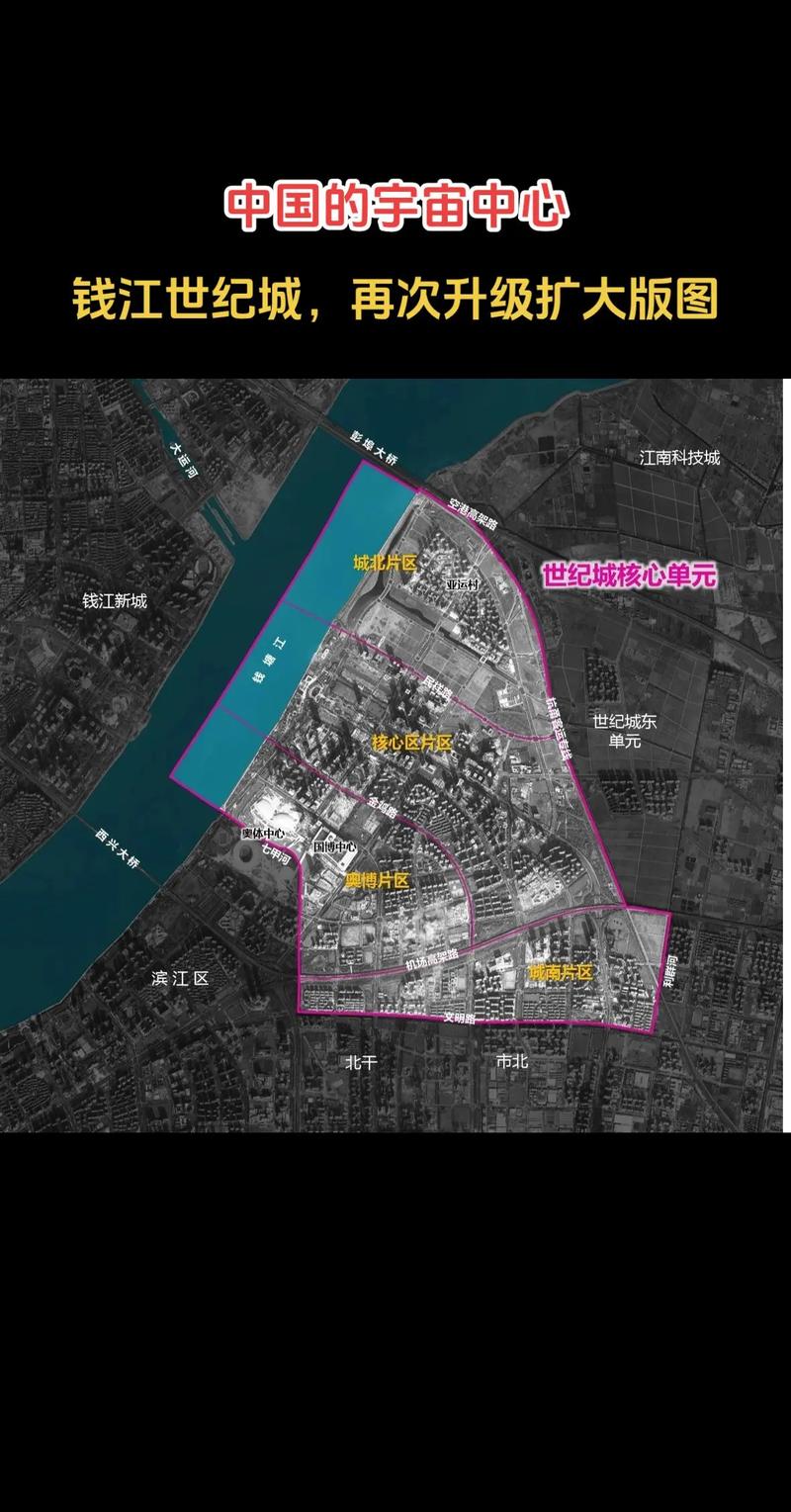 钱江新城有哪几个社区