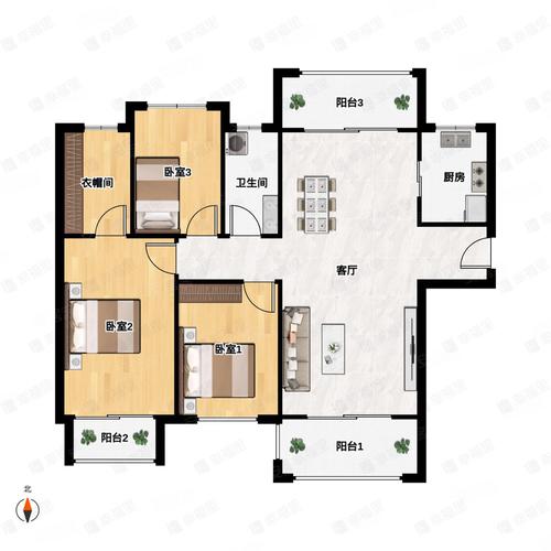 棕榈湖国际社区户型图