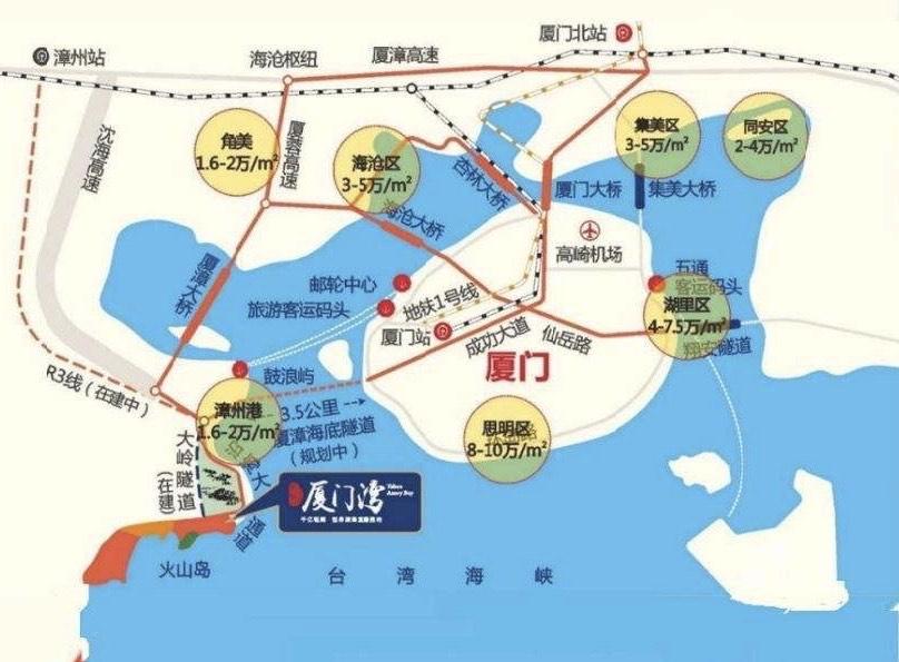 厦门湾北社区位置地图