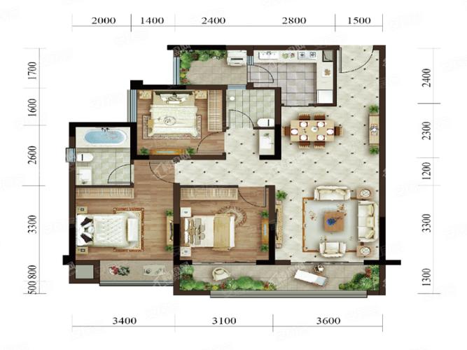 金牛龙樾熙城二手房价格