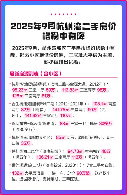 杭州湾二手房价格这么低