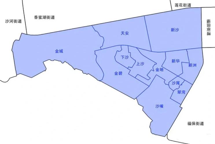 深圳福田上下沙社区网