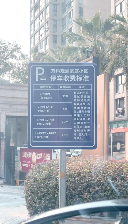安静社区停车缴费么