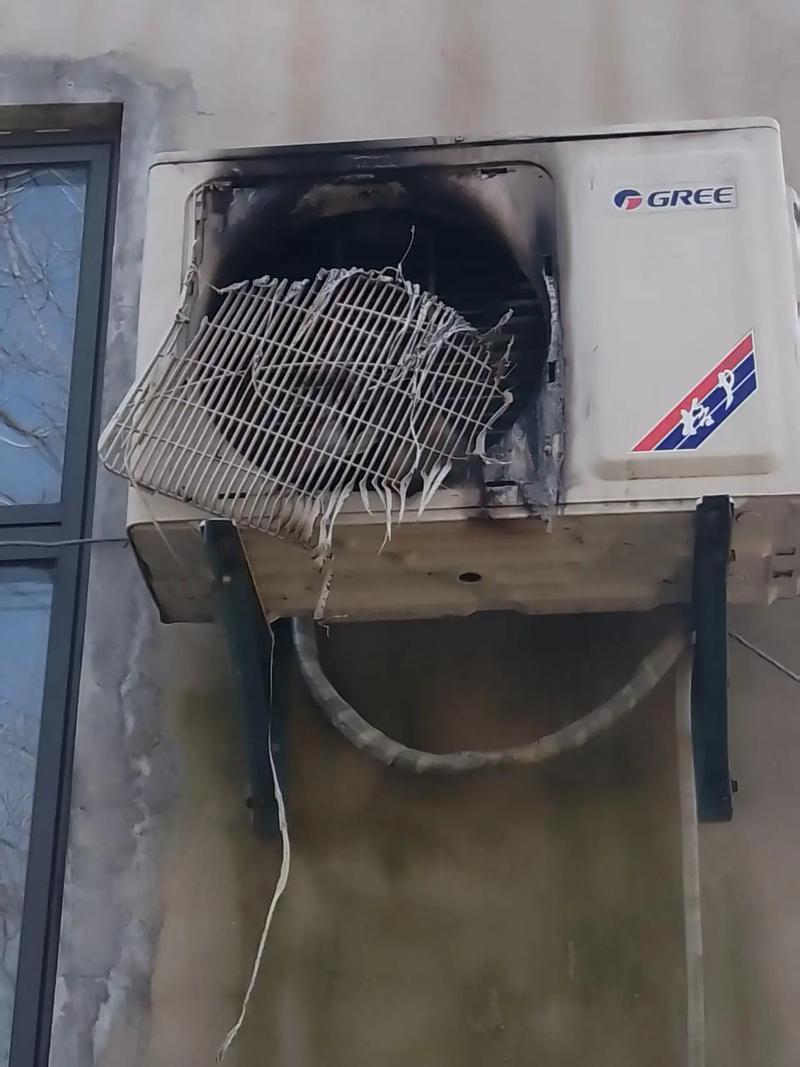 荷花里社区空调爆炸
